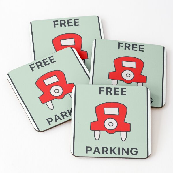 Item preview, Free Parking designed and sold by nickclarkeart.