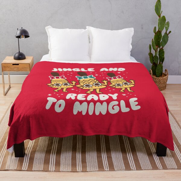 Item preview, Jingle and ready to mingle - Funny Saying Christmas Holidays Kawaii designed and sold by WeirdPunderful.