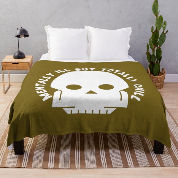Item preview, Mentally Ill But Totally Chill designed and sold by designerpriti.