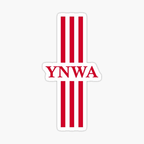 YNWA Sticker