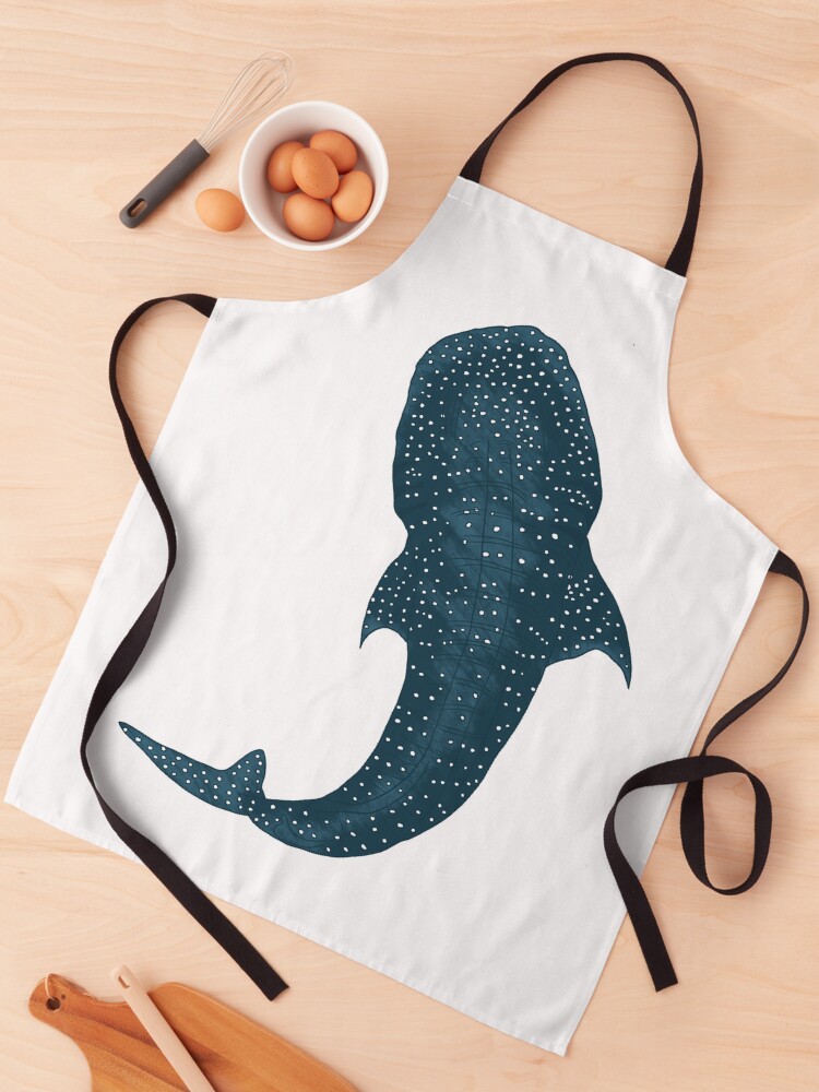 Thumbnail 1 of 6, Apron, Whale Shark designed and sold by fernandaschalle.