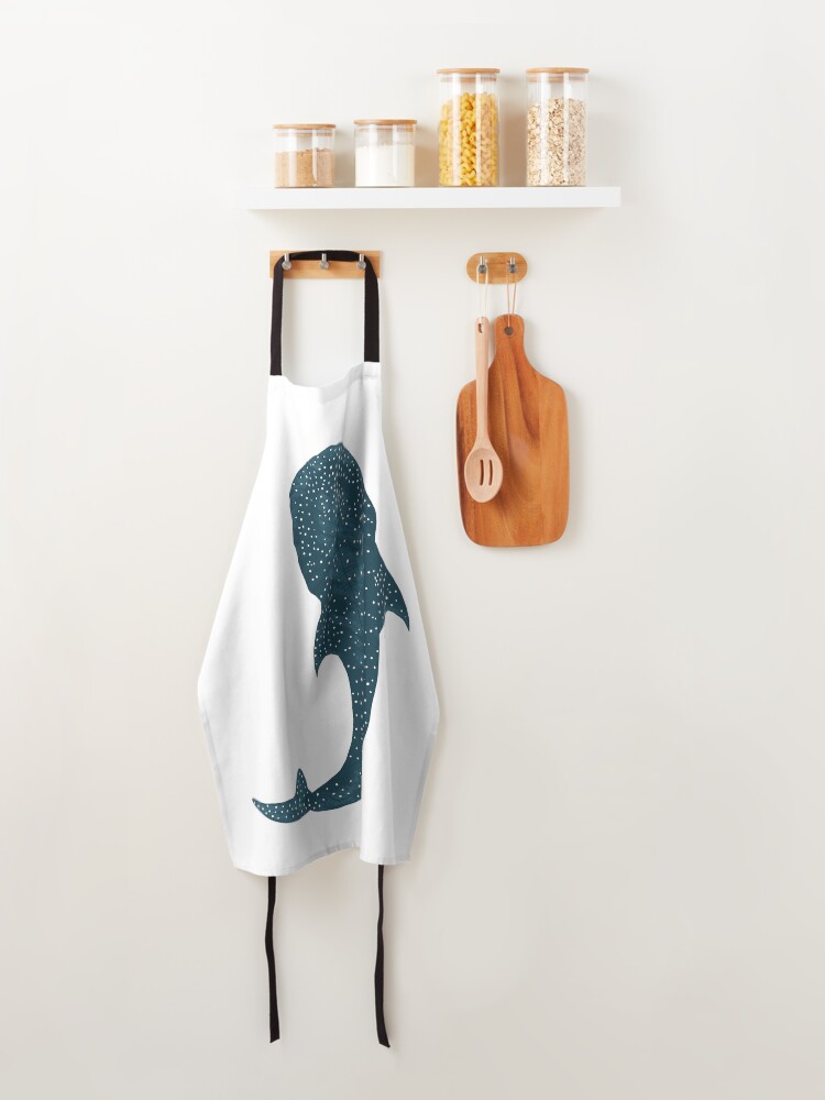 Thumbnail 4 of 6, Apron, Whale Shark designed and sold by fernandaschalle.