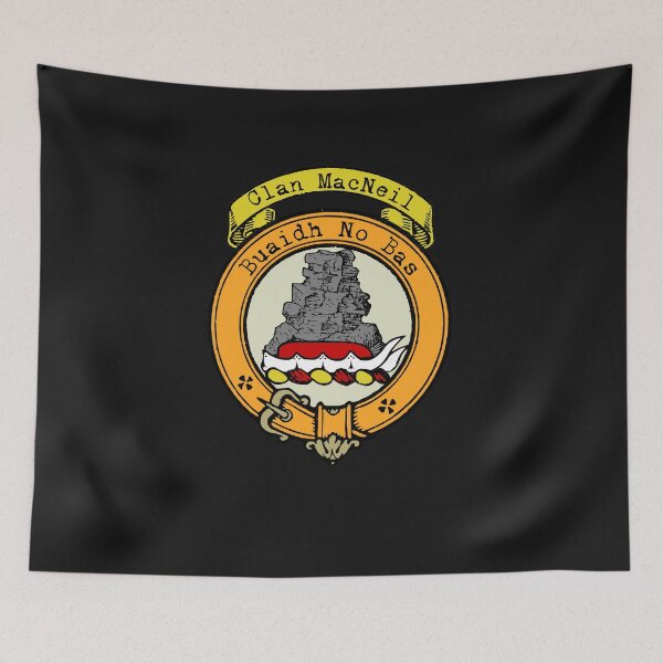 Item preview, MacNeil Clan Surname crest designed and sold by BagTown Clans.