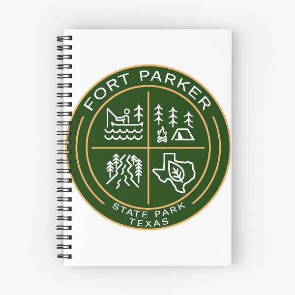Item preview, Fort Parker State Park Texas Heraldic Logo designed and sold by VanyaKar.