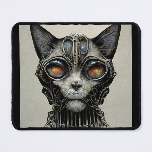 Item preview, Steampunk Cat #21 designed and sold by werewolftogo.