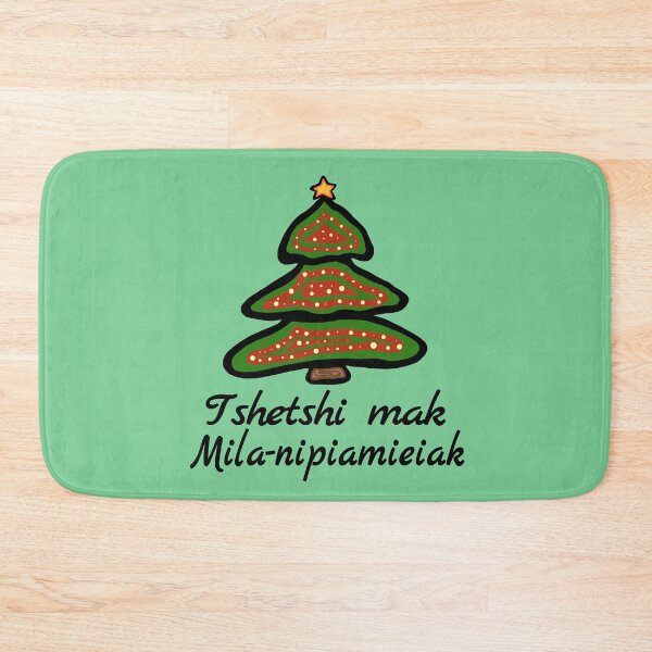 Item preview, Tshetshi mak mila-nipiamieiak! - Merry Christmas Innu Tribe Holiday designed and sold by MagicBoutique.