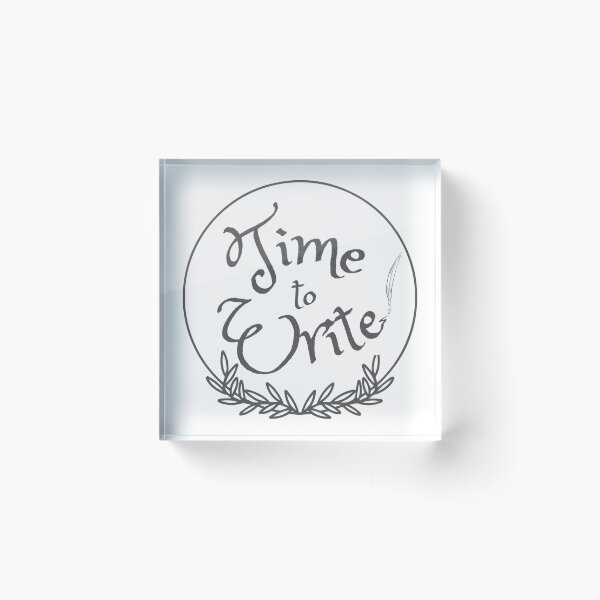 Item preview, Time to Write designed and sold by inkwolfdesigns.