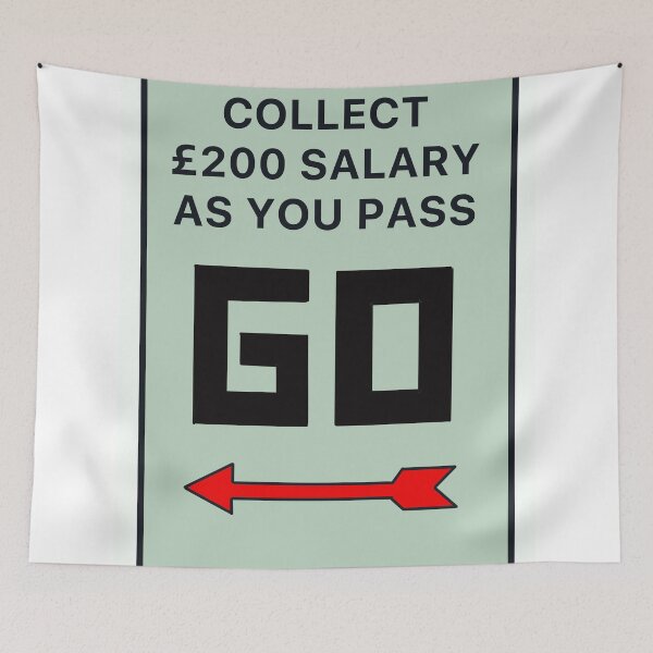 Item preview, Pass Go designed and sold by nickclarkeart.