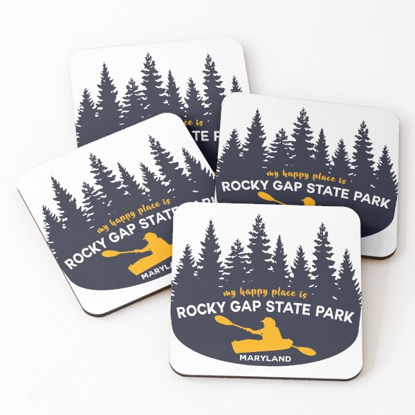 Item preview, Rocky Gap State Park Happy Place Kayak designed and sold by VanyaKar.