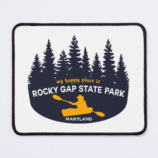 Item preview, Rocky Gap State Park Happy Place Kayak designed and sold by VanyaKar.