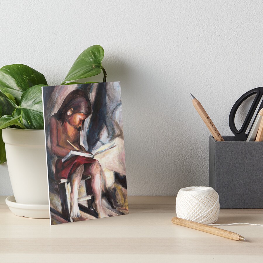 Item preview, Art Board Print designed and sold by GoldsteinART.