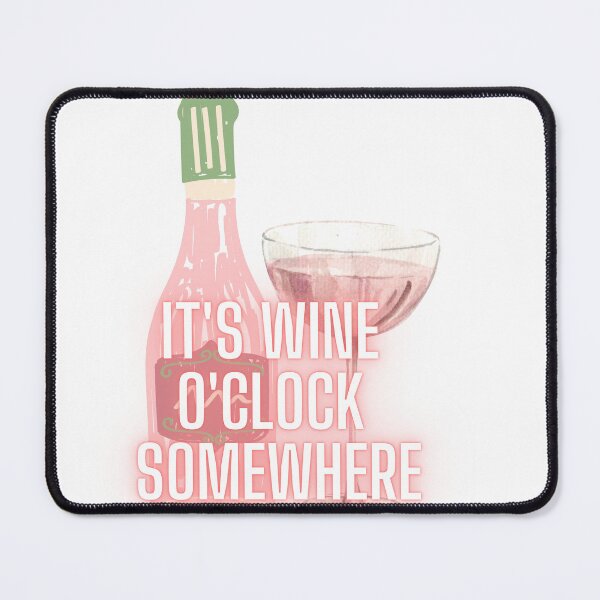 Item preview, Wine o'clock designed and sold by Attic-of-Art.