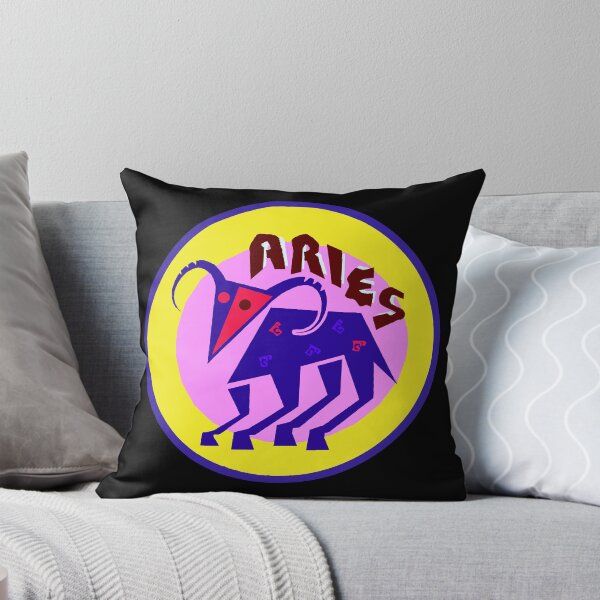 Item preview, Aries Zodiac Cartoon Sign designed and sold by ArtGraffita.
