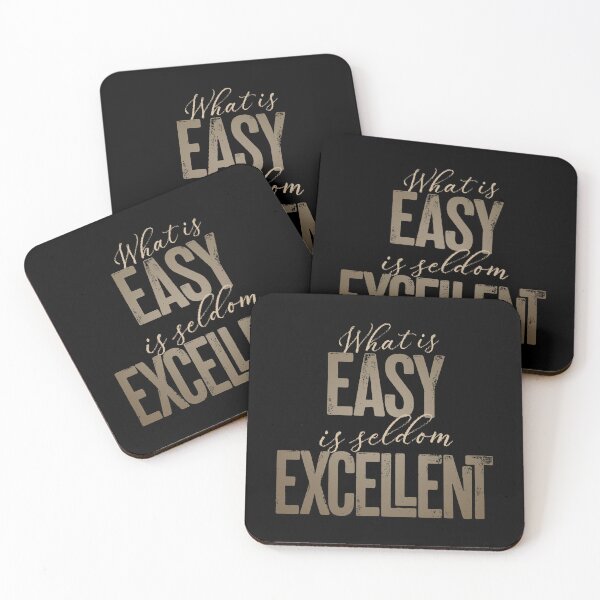 Item preview, What is easy is seldom excellent v.8 designed and sold by x1brett.