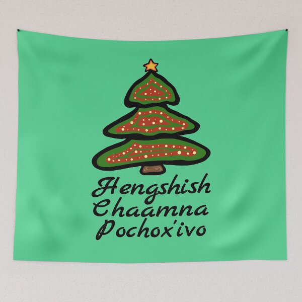 Item preview, Hengshish chaamna pochox'ivo! - Merry Christmas Luiseño Nation Holiday designed and sold by MagicBoutique.