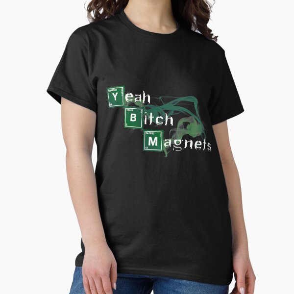 Vista previa del artículo con la obra «Yeah Bitch Magnets», diseñado y vendido por LiamSux.
