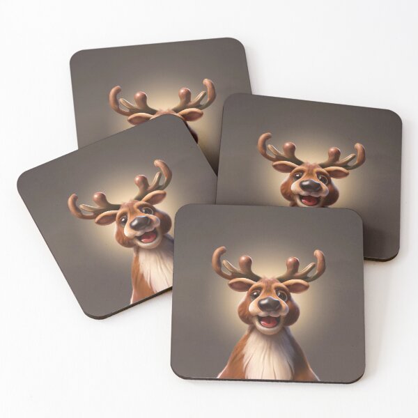 Item preview, Reindeer Portrait designed and sold by Jasson.