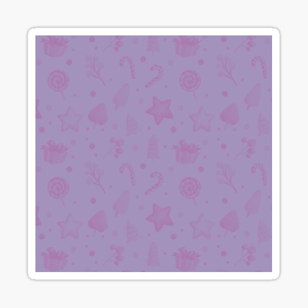 Retro Abstract Multi Color Pattern Sticker