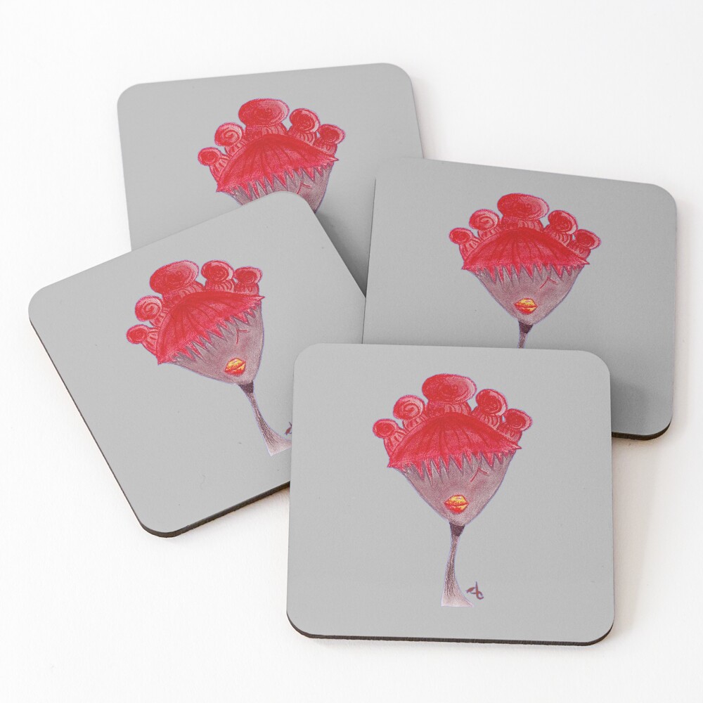 Item preview, Coasters (Set of 4) designed and sold by TalkingCrow.
