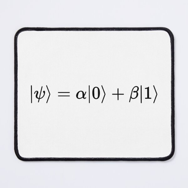 Item preview, qubit quantum state, quantum information basics designed and sold by NoetherSym.