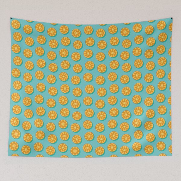 Item preview, Tropical orange peels and slices designed and sold by amoghdesign.