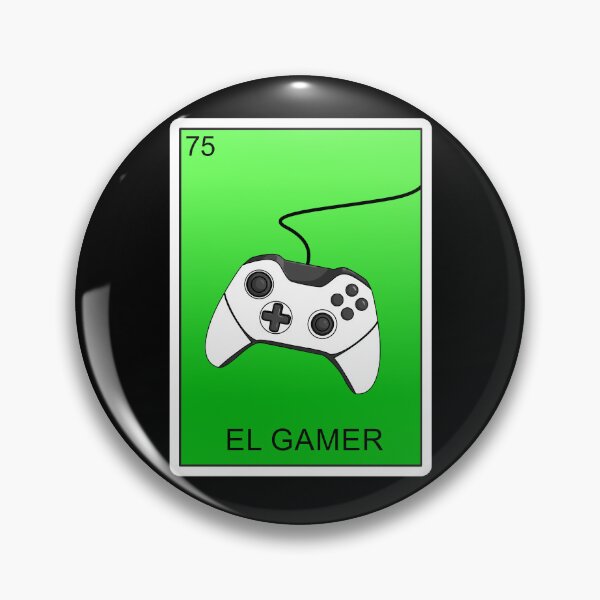 Item preview, El Gamer Video Gaming Card Mexican Lottery Card El Gamer Gear designed and sold by DynamicDesign.