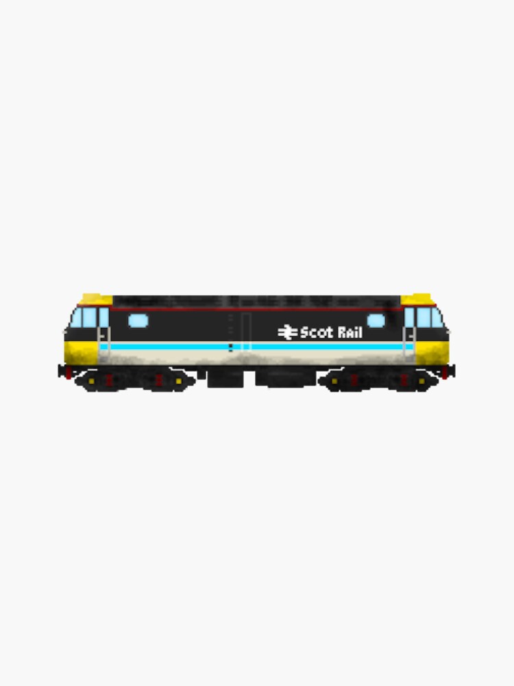 "8Bit Scot Rail Class 47" Sticker for Sale by Sams8Bitrail Redbubble