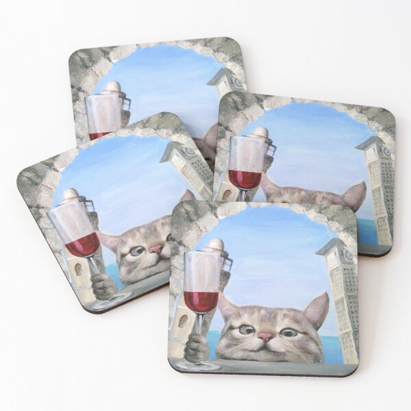 Item preview, tom con vino designed and sold by GoldsteinART.