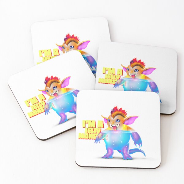 Item preview, Jelly Monster - aqua designed and sold by javine.