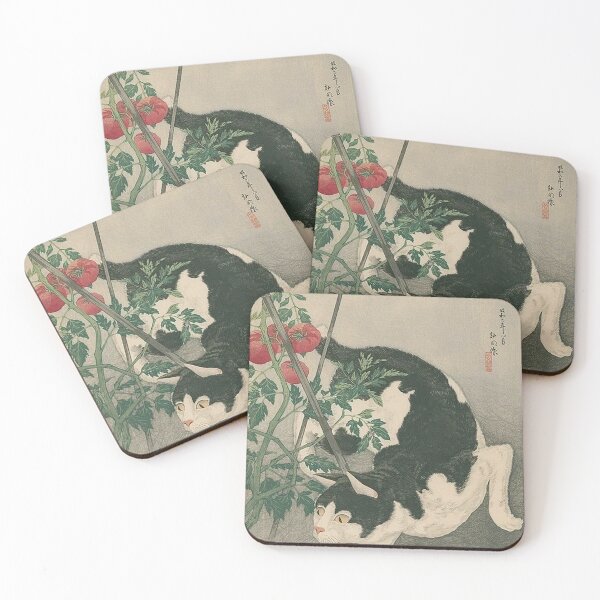 Item preview, Flowe Cat Japanese designed and sold by jacobjcc.