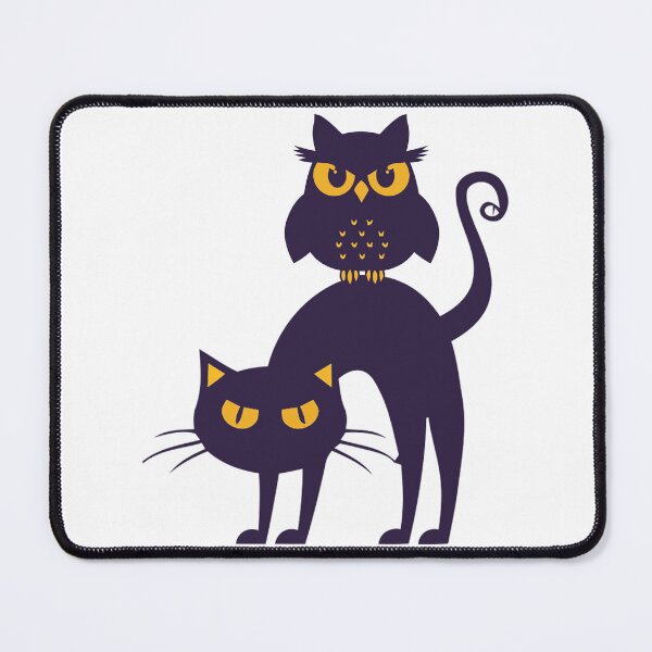 Item preview, A Cat And An Owl Funny Pet Owner designed and sold by splonkss.