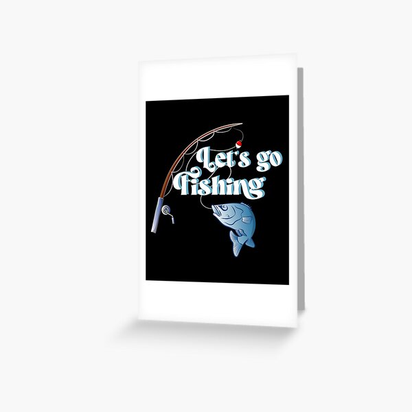 Lets Go Fishing - Vintage Fishing Lover Funny Fisherman | Sticker