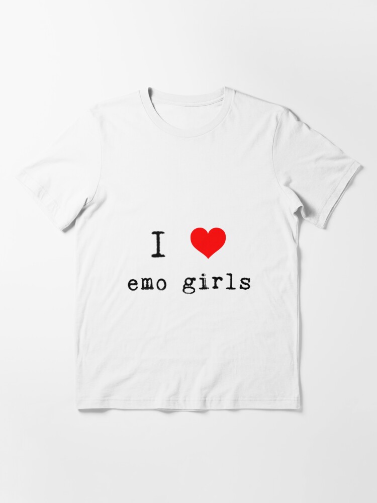 I heart emo girls♥️ Graphic T-Shirt for Sale by Kirsteneileen