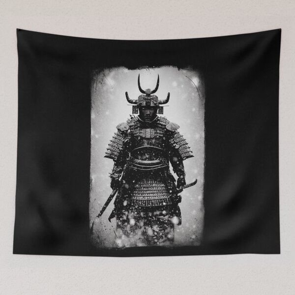 Item preview, Japanese Samurai Warrior With Samurai Sword designed and sold by theunknownart.