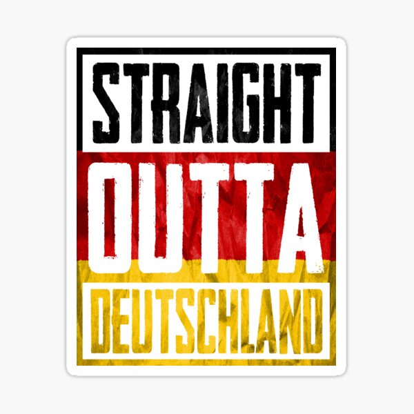 Artikel-Vorschau von Geradeaus Deutschland, designt und verkauft von Delpieroo.