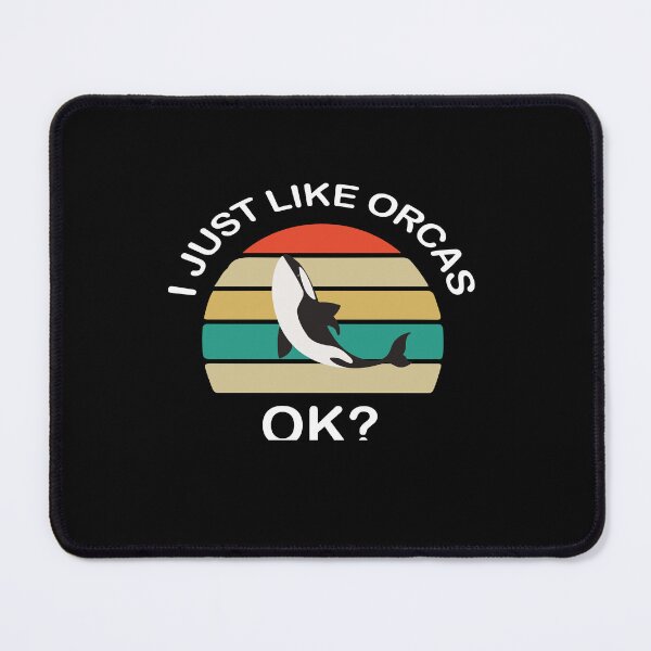 Item preview, i just like orcas ok? designed and sold by artzaka.