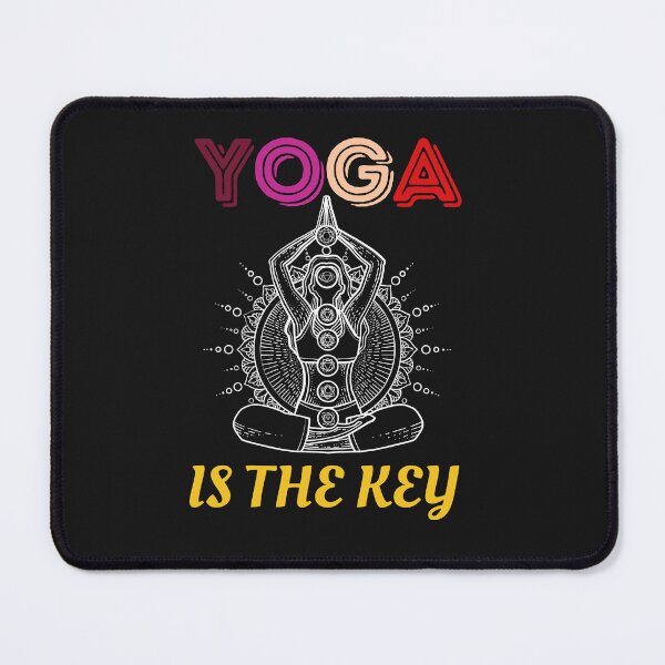 Item preview, Yoga is the key gift for friends, brother, father, mother, sister, uncle, aunt, student, and loved one designed and sold by dsignstore911.