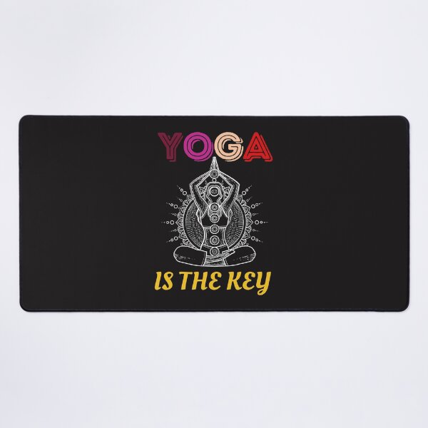 Item preview, Yoga is the key gift for friends, brother, father, mother, sister, uncle, aunt, student, and loved one designed and sold by dsignstore911.