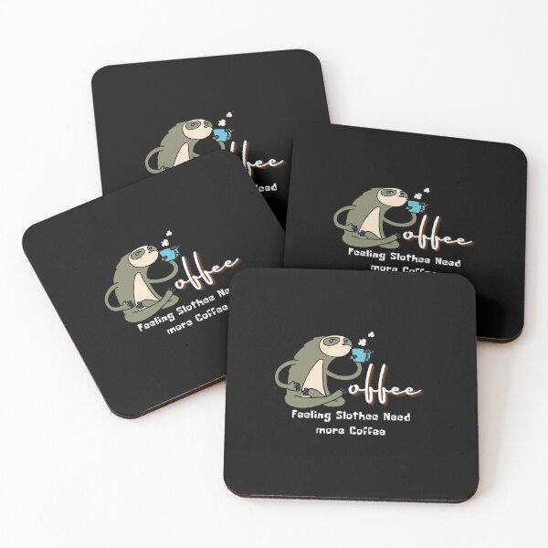 Item preview, Feeling Slothee Need More Coffee designed and sold by GlobalHunt.