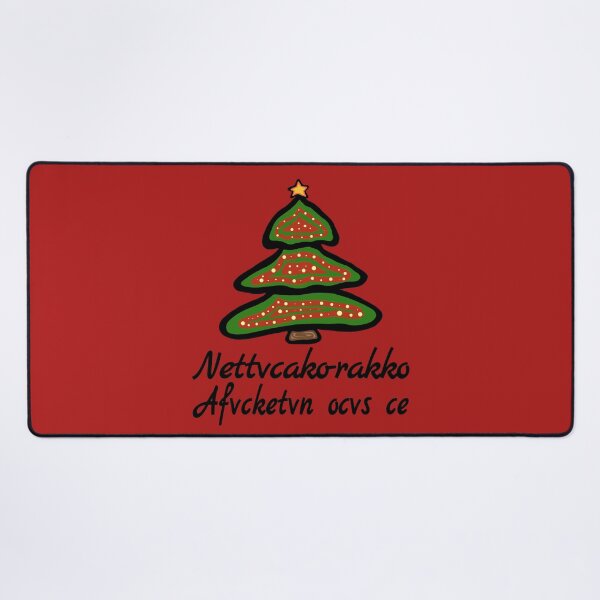 Item preview, Nettvcako-rakko afvcketvn ocvs ce! - Merry Christmas Mvskoke Nation Holiday designed and sold by MagicBoutique.