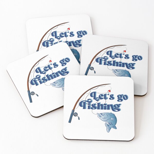 Item preview, Lets Go Fishing - Vintage Fishing Lover Funny Fisherman designed and sold by TheInkElephant.