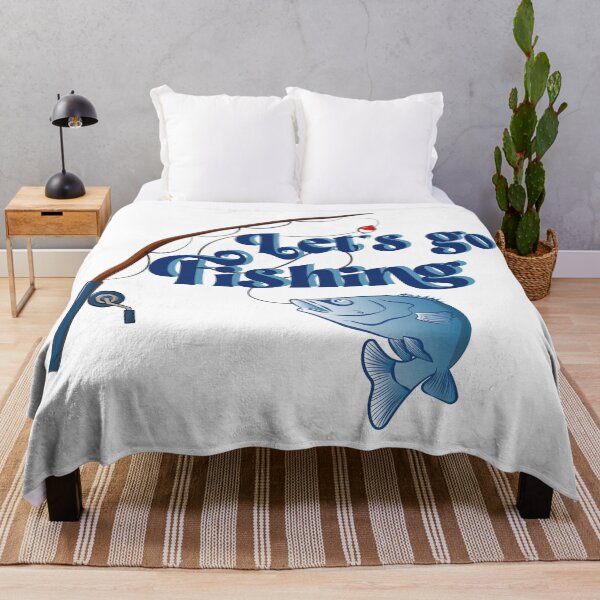 Item preview, Lets Go Fishing - Vintage Fishing Lover Funny Fisherman designed and sold by TheInkElephant.