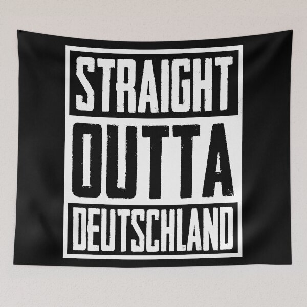 Item preview, Straight Outta Deutschland designed and sold by Delpieroo.