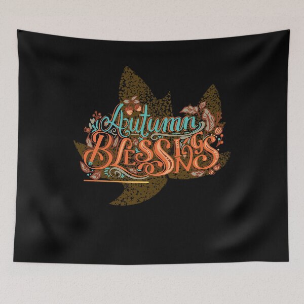 Item preview,   AUTUMN BLESSINGS AND ALWAYS BE THANKFUL designed and sold by 3Akshithaa.