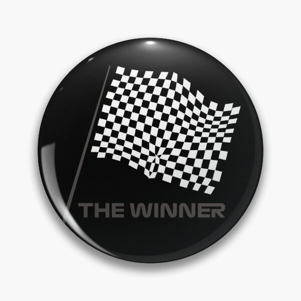 Item preview, Winner, race flag designed and sold by Monikatees.
