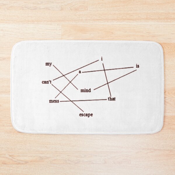 Item preview, my mind is a mess that i can't escape designed and sold by ikrame-shop.