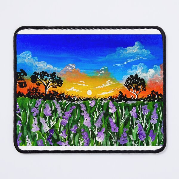 Item preview, Sunset in Lavender's field designed and sold by Artsbyatr.