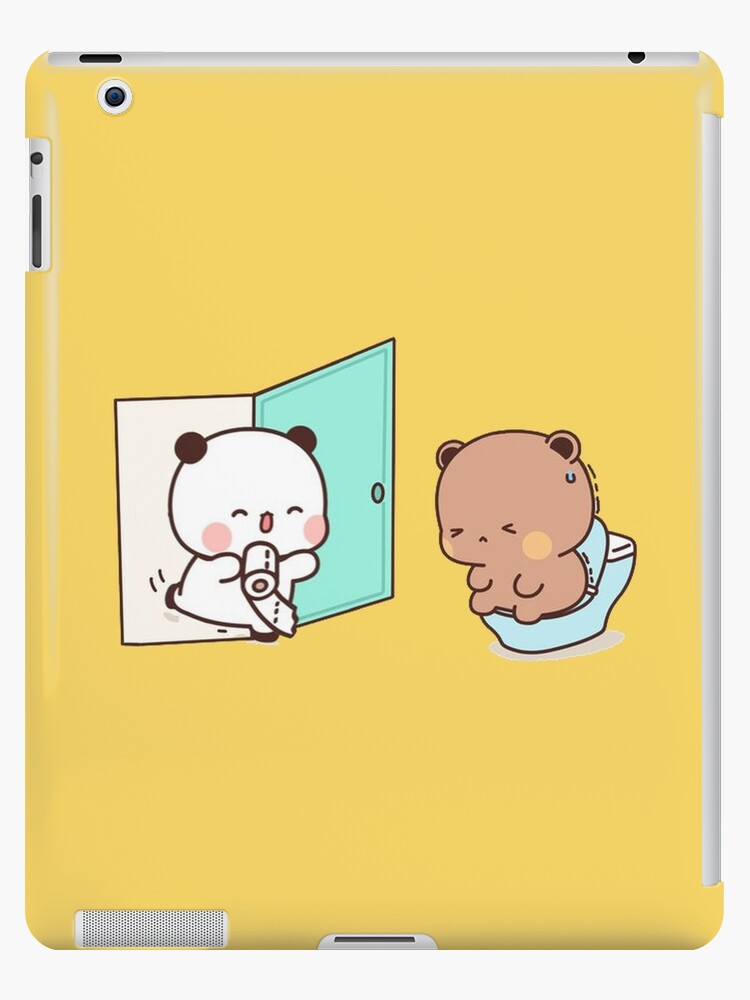 Bear and Panda Bubu Dudu Bath iPad Case & Skin for Sale by theneurocyclist