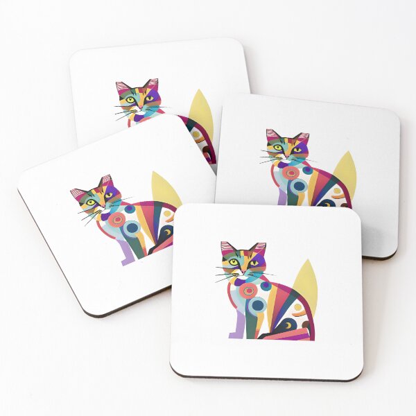Aperçu de l'œuvre Collection chats - style 03 - catesque 70 créée et vendue par Ruud Hanou.