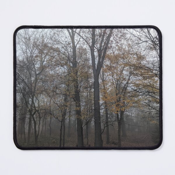 Item preview, Morning Fog in North Autumn Woods designed and sold by UPNortheren.